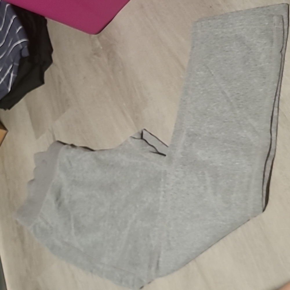 A1.  Large gray sweatpants